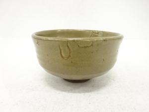 作家物　灰釉　茶碗